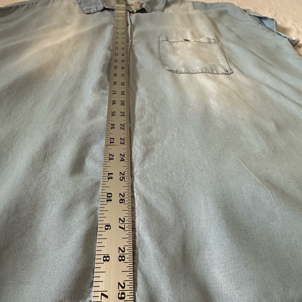 Chic Soul Light Blue Women's Blouse - Picture 5 of 7